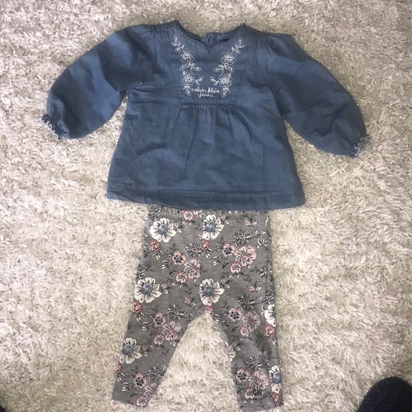 baby girl calvin klein clothes